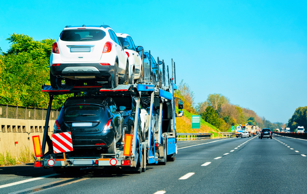 shipping a car from california to texas