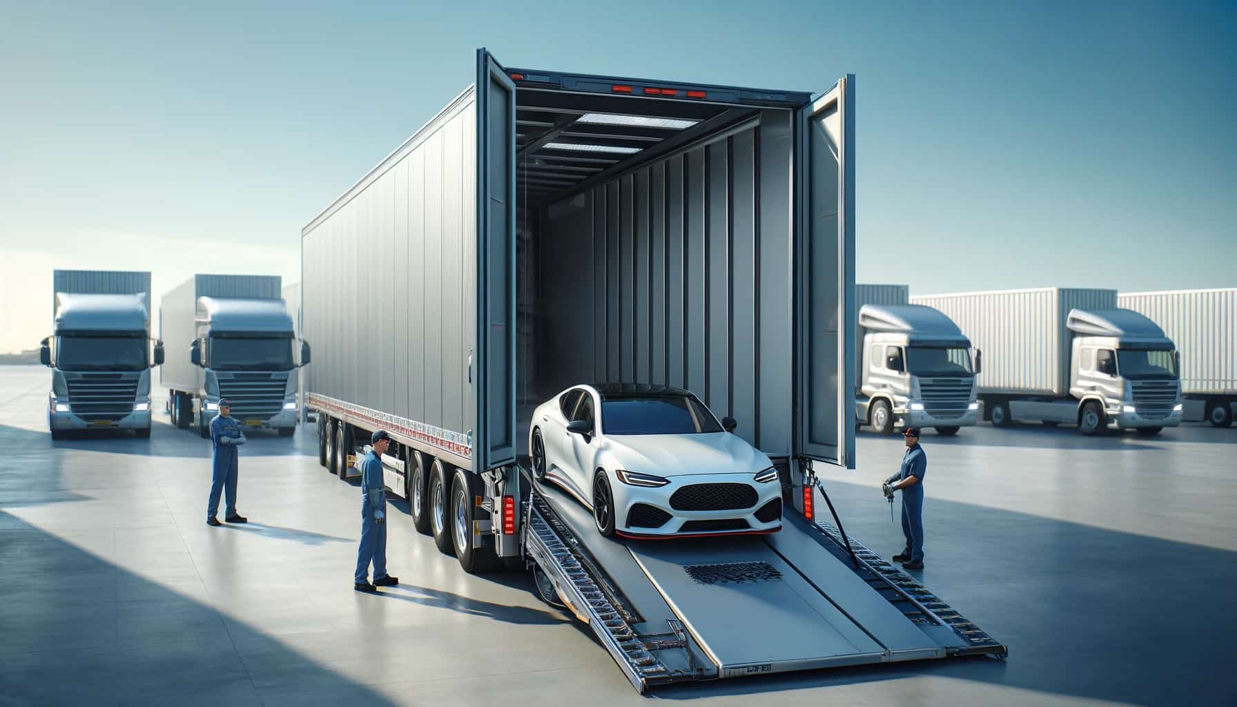 covered car transport - enclosed car transport companies