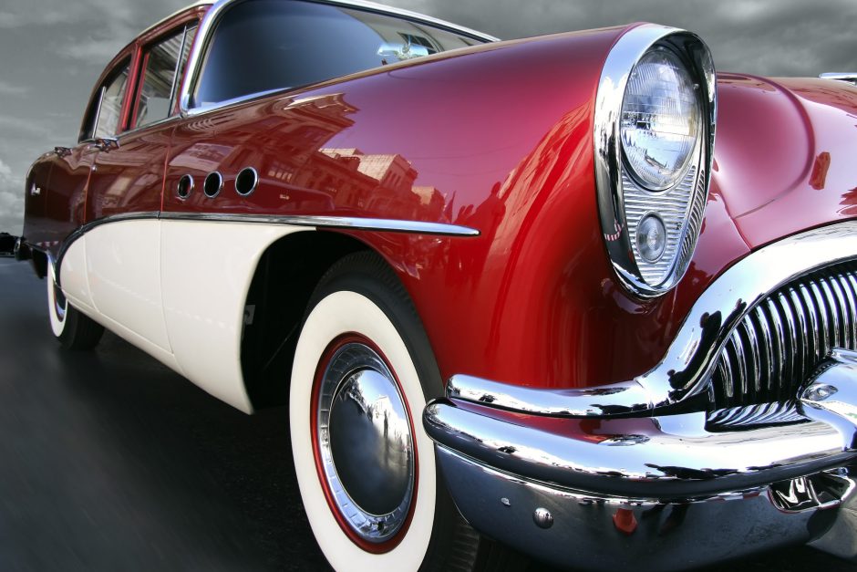 Classic & Vintage Series - various imsges depicting details from classic and vintage automobiles